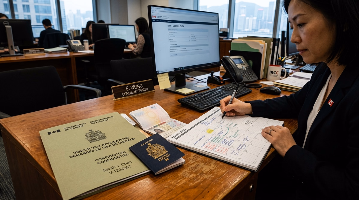 IRCC Canadian visitor visa processing timeline tracker and biometric schedule for Pakistani applicants