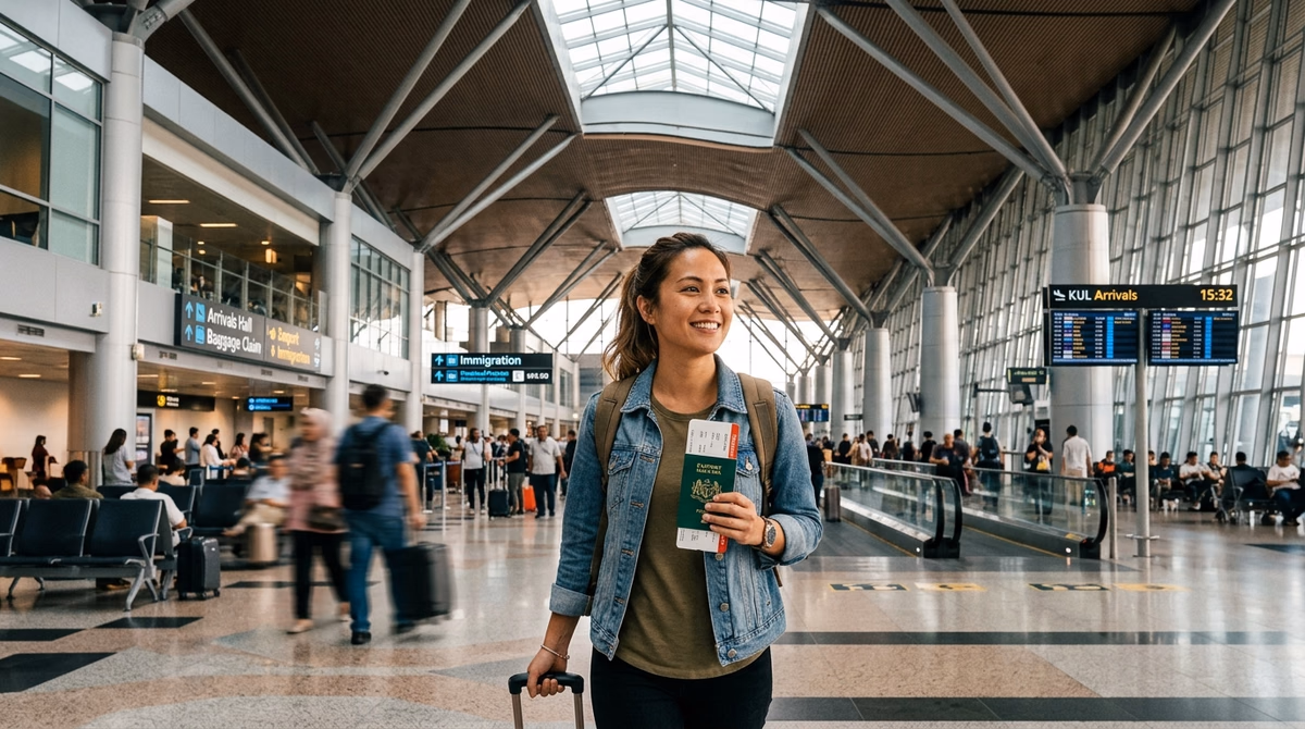 Malaysia Digital Arrival Card MDAC application guide and KLIA airport clearance for Pakistani passport holders