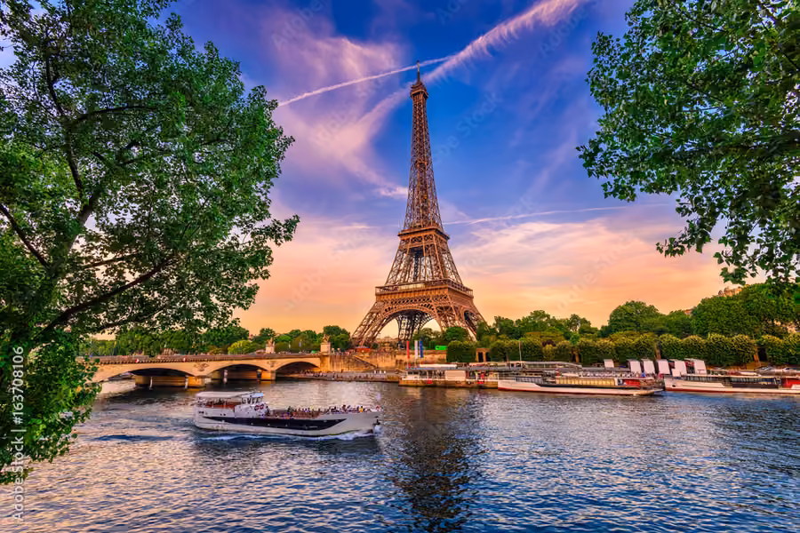 Eiffel Tower & Seine River in Paris, France — AMG Visa Guide