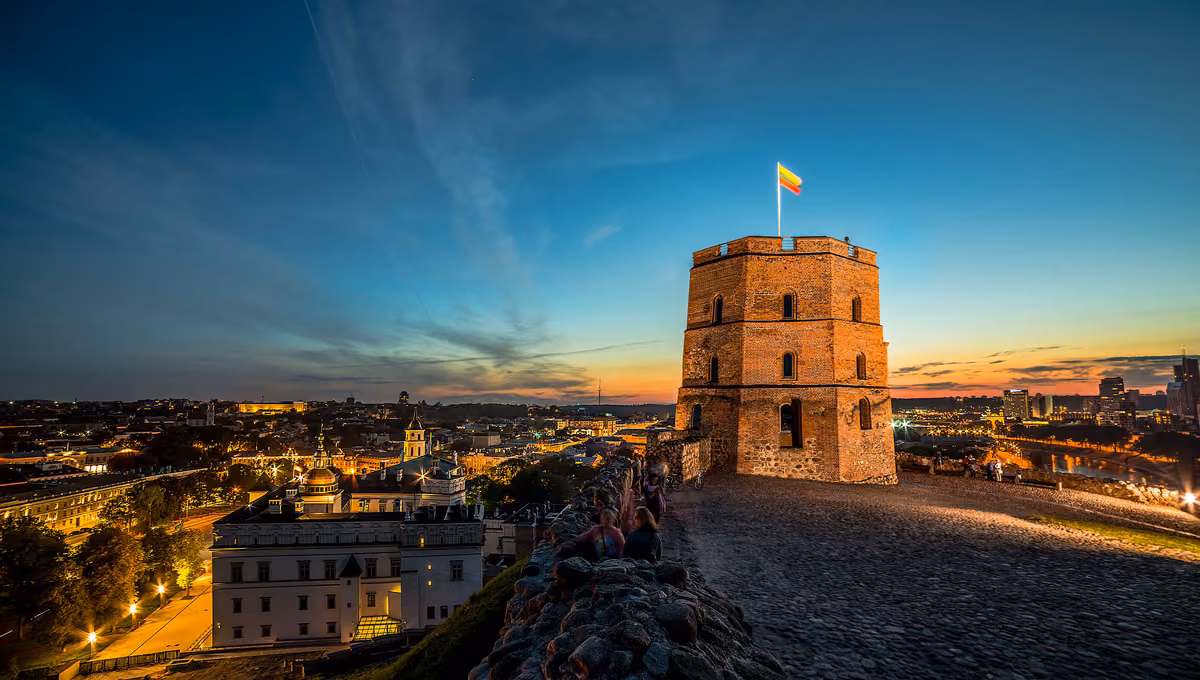 Old Town & Gediminas' Tower in Vilnius, Lithuania — AMG Visa Guide