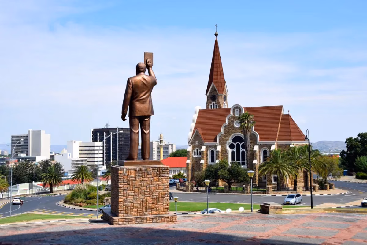 Windhoek Landmark & Central Historic Promenade, Namibia — AMG Visa Guide