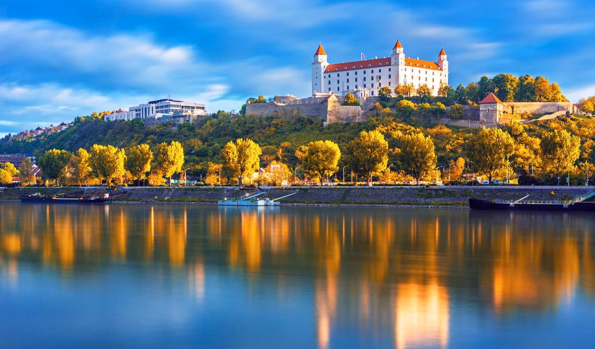Bratislava Castle & Danube River in Bratislava, Slovakia — AMG Visa Guide