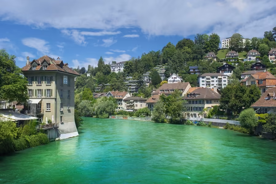 Zytglogge & Aare River Alps in Bern, Switzerland — AMG Visa Guide