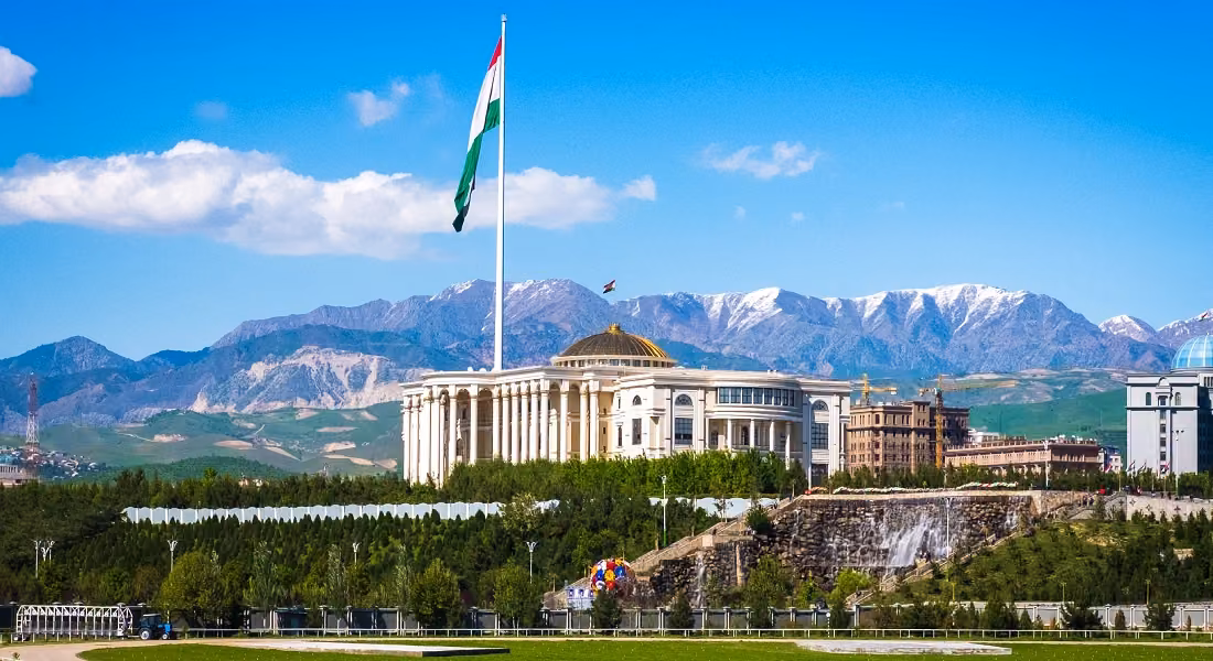 National Library & Pamir Range in Dushanbe, Tajikistan — AMG Visa Guide