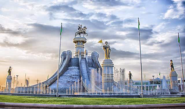 Ashgabat Landmark & Central Historic Promenade, Turkmenistan — AMG Visa Guide