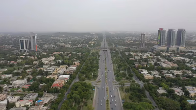 Blue Area Islamabad Financial District — AMG Visa Headquarters
